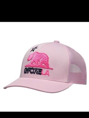 G/Fore “G/Fore LA” Trucker Golf Hat, Blush, NWT